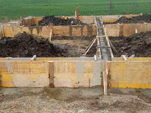 Formwork, Reinforcement, and Pouring Foundation for a Turnkey House Project in Domnesti thumbnail
