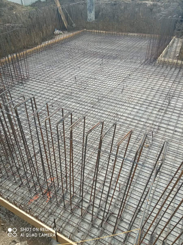 Cofrare demisol inainte de turnarea betonului