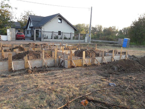 Formwork for Foundation Beams of a 155 sqm Metal House thumbnail