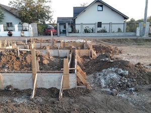 Formwork for Foundation Beams of a 155 sqm Metal House thumbnail