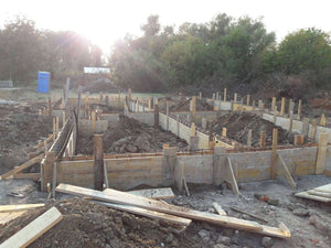 Formwork for Foundation Beams of a 155 sqm Metal House thumbnail