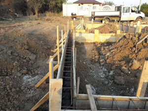 Formwork for Foundation Beams of a 155 sqm Metal House thumbnail