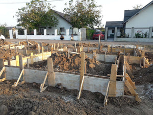 Formwork for Foundation Beams of a 155 sqm Metal House thumbnail
