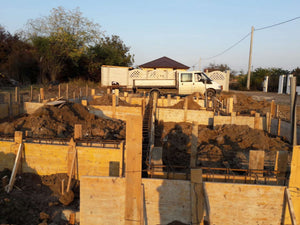 Formwork for Foundation Beams of a 155 sqm Metal House thumbnail