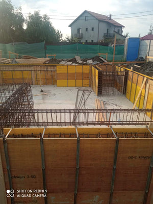Formwork and Pouring Basement Walls for a House Construction thumbnail