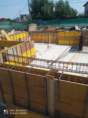 Formwork and Pouring Basement Walls for a House Construction thumbnail