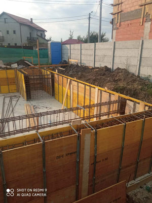 Formwork and Pouring Basement Walls for a House Construction thumbnail