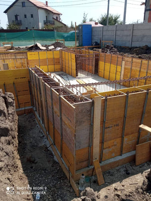 Formwork and Pouring Basement Walls for a House Construction thumbnail
