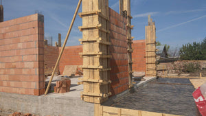 Formwork and Pouring Concrete for Pillars and Exterior Walls of a 386 sqm House thumbnail