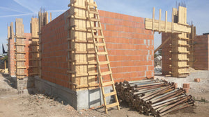 Formwork and Pouring Concrete for Pillars and Exterior Walls of a 386 sqm House thumbnail