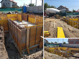 Formwork and Pouring Basement Walls for a House Construction thumbnail