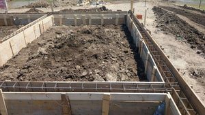 Formwork for Foundation Beams for a Metal House Project thumbnail