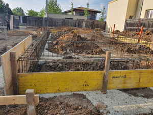 Formwork for Foundation Beams with Doka Panels for a Steel-Frame House thumbnail