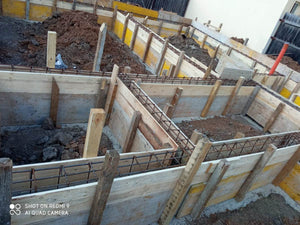 Formwork for Foundation Beams with Doka Panels for a Steel-Frame House thumbnail