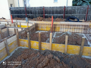 Formwork for Foundation Beams with Doka Panels for a Steel-Frame House thumbnail