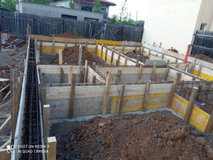 Formwork for Foundation Beams with Doka Panels for a Steel-Frame House thumbnail