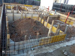 Formwork for Foundation Beams with Doka Panels for a Steel-Frame House thumbnail