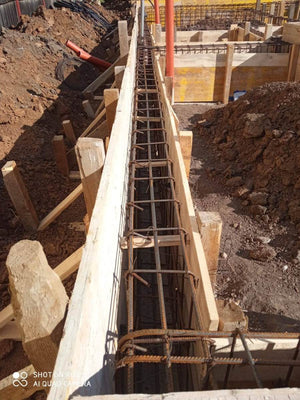 Formwork for Foundation Beams with Doka Panels for a Steel-Frame House thumbnail