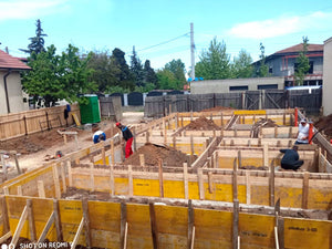 Formwork for Foundation Beams with Doka Panels for a Steel-Frame House thumbnail