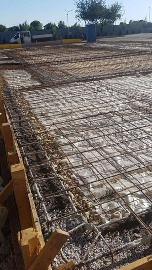 Compacting Reinforcement for the Final Slab of a 240 sqm Metal Hall Foundation Project thumbnail