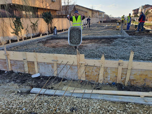Compacting the Foundation of a 480 sqm Metal Hall with a Metal Structure thumbnail
