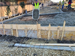 Compacting the Foundation of a 480 sqm Metal Hall with a Metal Structure thumbnail