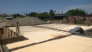 Compacting and Pouring the Foundation Slab for a Metal House thumbnail