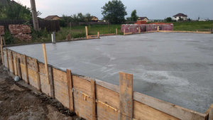 Compacting and Pouring the Foundation Slab for a Metal House thumbnail