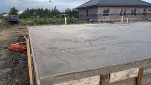 Compacting and Pouring the Foundation Slab for a Metal House thumbnail