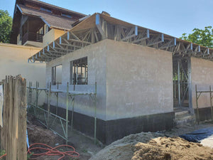 Construction of a 116 sqm House in the Exterior Closure Phase with Fiber Cement Facades thumbnail