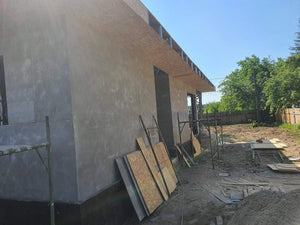 Construction of a 116 sqm House in the Exterior Closure Phase with Fiber Cement Facades thumbnail