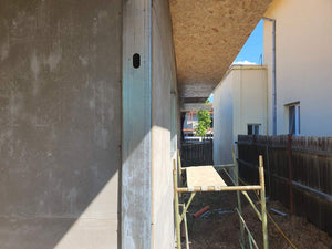 Construction of a 116 sqm House in the Exterior Closure Phase with Fiber Cement Facades thumbnail