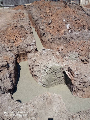 Construction of a 116 sqm House Pouring the Foundation Soleplate with B250 Concrete thumbnail