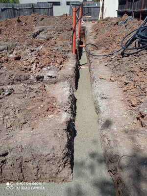 Construction of a 116 sqm House Pouring the Foundation Soleplate with B250 Concrete thumbnail