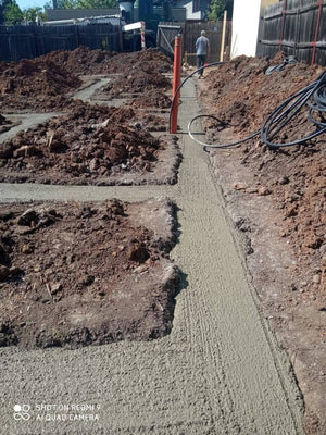 Construction of a 116 sqm House Pouring the Foundation Soleplate with B250 Concrete thumbnail