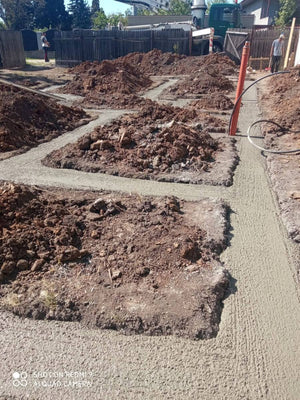 Construction of a 116 sqm House Pouring the Foundation Soleplate with B250 Concrete thumbnail