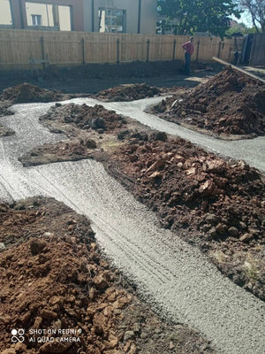 Construction of a 116 sqm House Pouring the Foundation Soleplate with B250 Concrete thumbnail