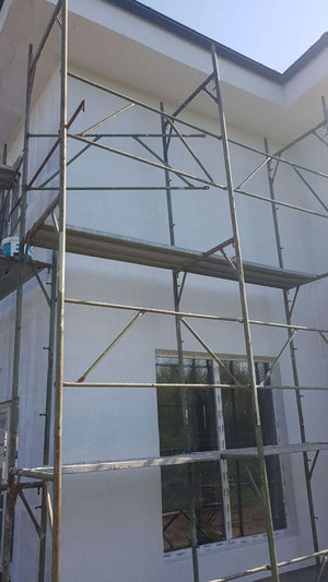 Construction of a 155 sqm House Applying Primer Layer on Facades thumbnail