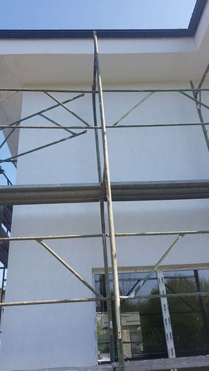 Construction of a 155 sqm House Applying Primer Layer on Facades thumbnail