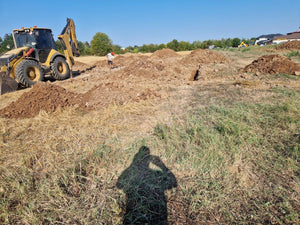 House Construction in Ilfov, Foundation Layout and Excavation thumbnail