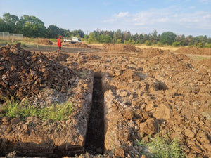 House Construction in Ilfov, Foundation Layout and Excavation thumbnail