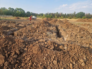 House Construction in Ilfov, Foundation Layout and Excavation thumbnail