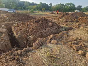 House Construction in Ilfov, Foundation Layout and Excavation thumbnail