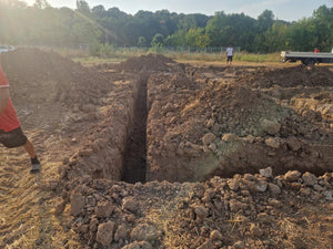 House Construction in Ilfov, Foundation Layout and Excavation thumbnail