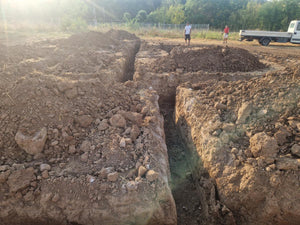 House Construction in Ilfov, Foundation Layout and Excavation thumbnail
