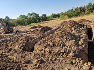 House Construction in Ilfov, Foundation Layout and Excavation thumbnail