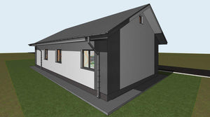 Installation of Metal Structure and Cladding of Exterior Walls with 15mm OSB thumbnail