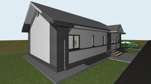 Installation of Metal Structure and Cladding of Exterior Walls with 15mm OSB thumbnail
