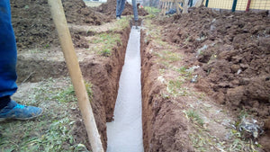 Construction of a 162 sqm Metal House in Snagov Pouring the Foundation Soleplate thumbnail