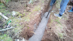 Construction of a 162 sqm Metal House in Snagov Pouring the Foundation Soleplate thumbnail